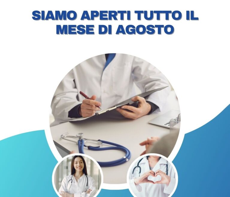 SIAMO APERTI TUTTO IL MESE DI AGOSTO